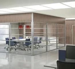 Linha Divisórias Job Piso-Teto